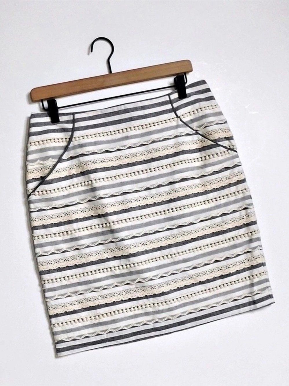 Anthropologie Tabitha Sailing Lace Skirt